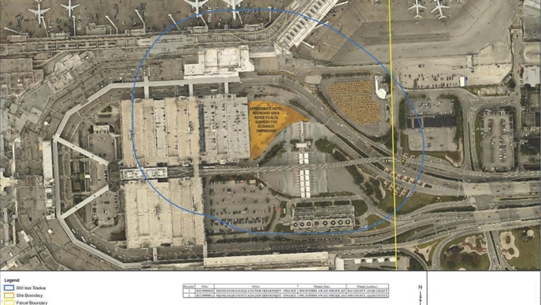 Multimillonarios proponen hotel diseñado por Arquitectonica en la Terminal Norte de MIA