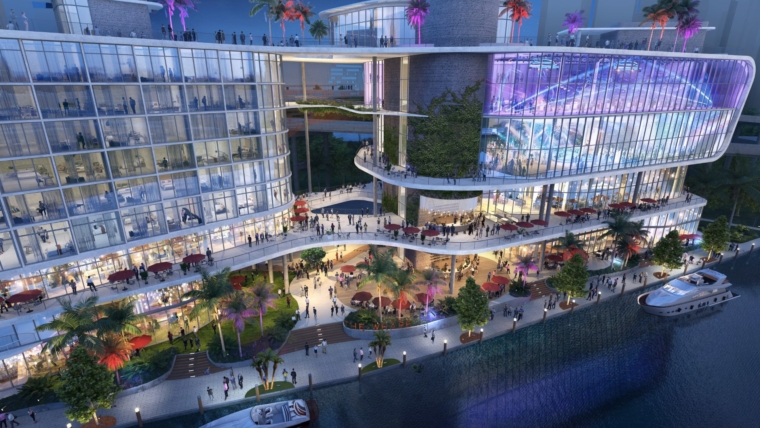 Pronto comenzará la construcción en Riverside Wharf, un proyecto de $185 millones en el centro de Miami.