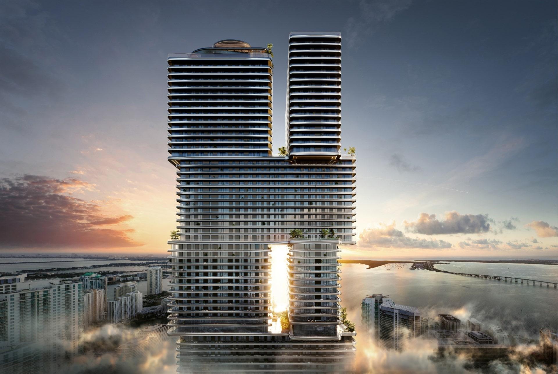 Se anuncia la torre Mercedes-Benz de 67 pisos en Brickell, en color 'plateado técnico'