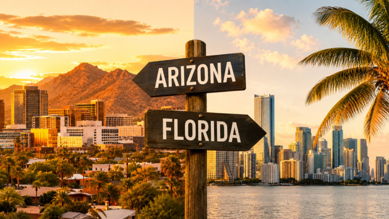 Arizona y Florida